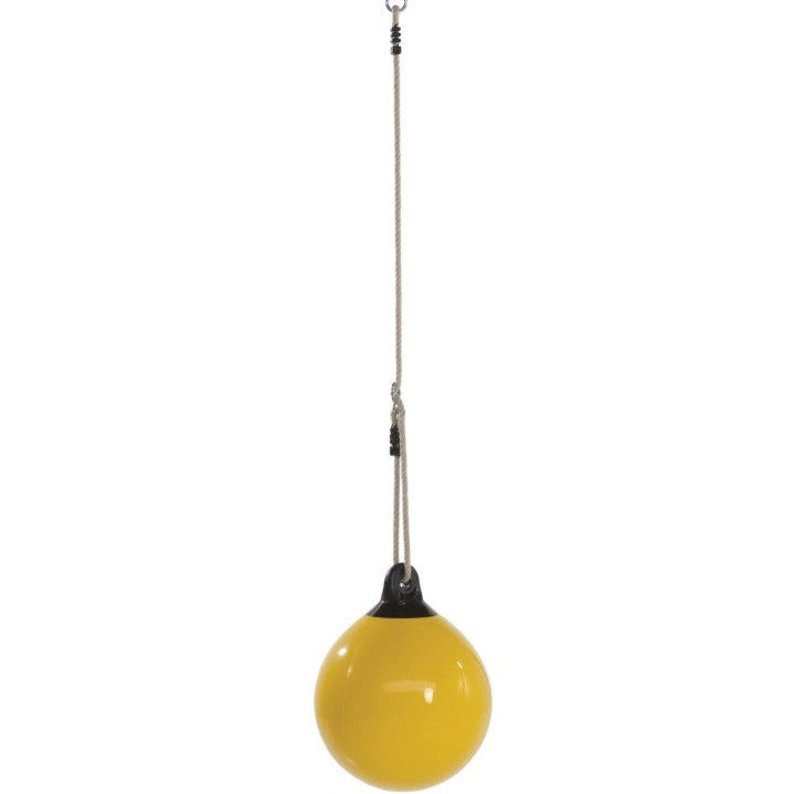Buoy Ball 'DROP' Large 51cm Swing with Adjustable Rope - Yellow