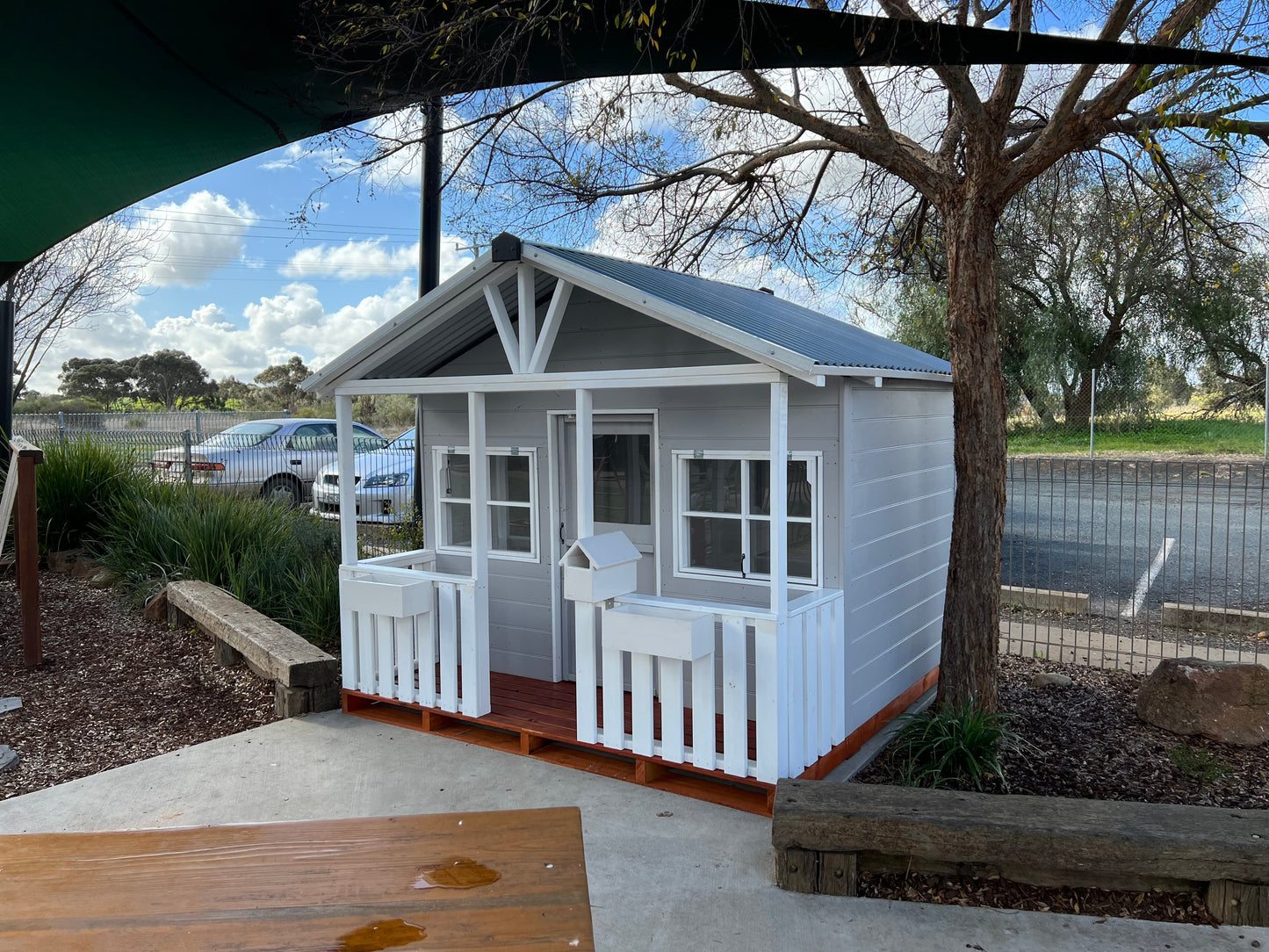 The King Size Beach Hut - Painted