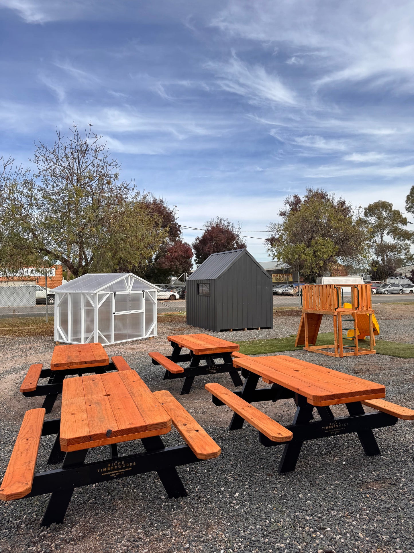 2 Tone Deluxe Picnic Table