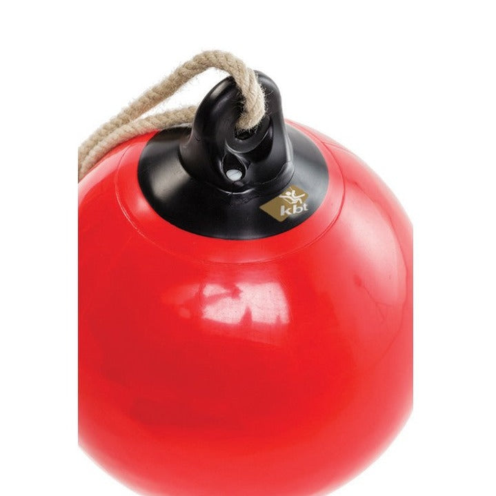 Buoy Ball Mandora' 30cm Swing with Adjustable Rope - Red
