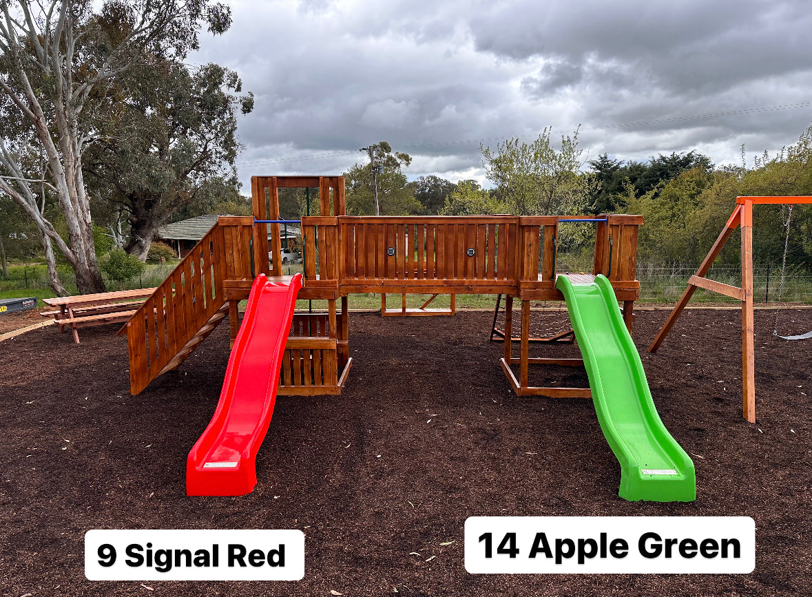 1.2m Platform Height Commercial Grade Fibreglass Slide